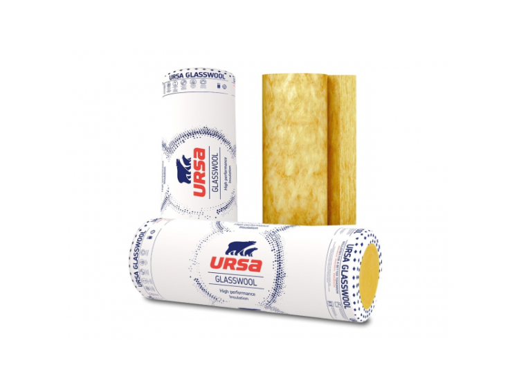 Скловата URSA DF 45 50\/1250\/7000\/2\/30 MPS (17,5кв.м.\/0.875м.куб) А - зображення 1