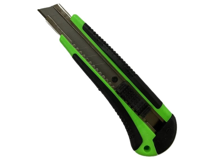 Ніж будівельний з сегментованим лезом 18мм DK-1112 101699 - зображення 1