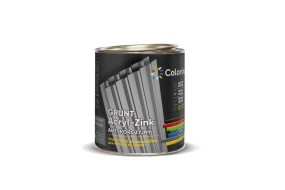 Грунтовка антикорозійна для металу та цинку ACRIL-ZINK ТМ "Colorina" 3,5 кг сіра