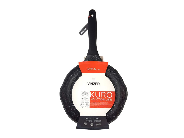 Сковорода Kuro Induction Line 24 см VINZER 50420 - зображення 4