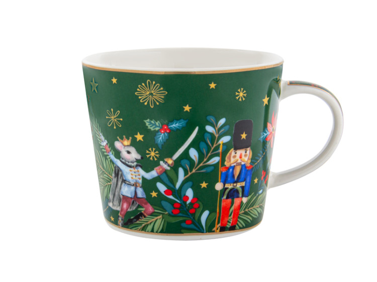 Чайний набір "Green Christmas" 2пр. 220 мл (Ел-Д) 922-073 - зображення 3