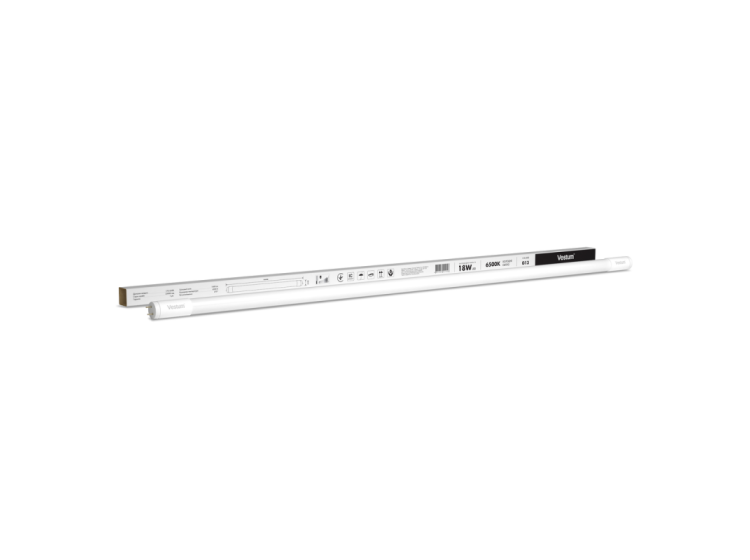 Лампа LED VESTUM T8 18W G13 6200K 1600Lm 1200мм 1-VS-4002 - зображення 1