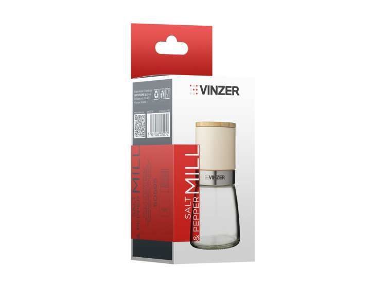 Млин для солі та перцю Vinzer 50595 - зображення 4
