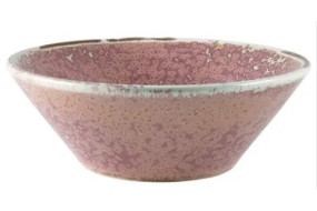 Миска конус.14 см, 310 мл Terra Porcelain Rose Pink GenWare CN-PRS14