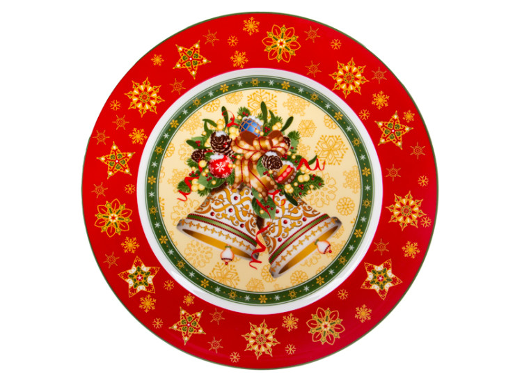 Тарілка "CHRISTMAS COLLECTION" 26см 986-136 - зображення 1