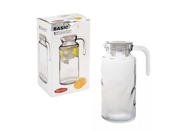 Бейзік глечик з кришкою 1,3л б\/уп. Pasabahce 43964 - зображення 1
