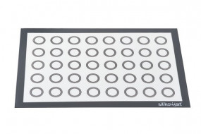 Силіконовий килимок 58,3x38,4 см  FIBERGLASS 60x40 WITH CIRCLES