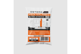 Плівка захисна 4x5м, 20мкм чорна OSTERO