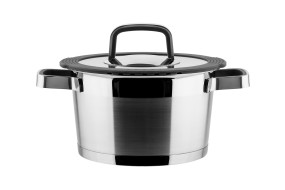 Кастрюля з кришкою   Moderno 18 см 2,3л / Saucepot with lid VINZER 50072