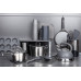 Кастрюля з кришкою Moderno 18 см 2,3л \/ Saucepot with lid VINZER 50072 - зображення 4