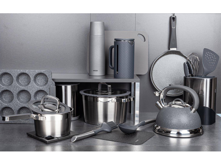 Термос 1 л Vacuum flask VINZER 50147 - зображення 6