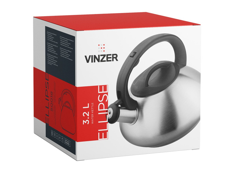 Чайник 3,2л Ellipse Vinzer 50018\/89018 - зображення 3