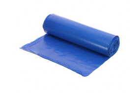 Пакети д/сміття 60л 100шт HDPE AZ сині(Стел)