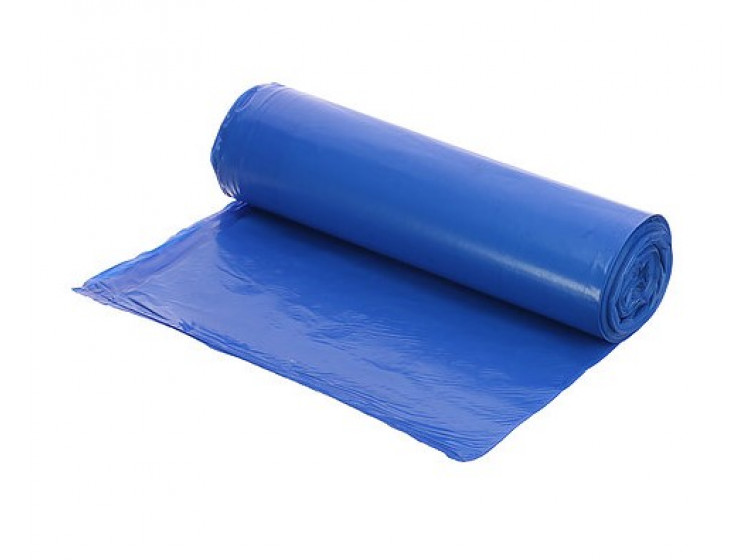 Пакети д\/сміття 60л 100шт HDPE AZ сині(Стел) - зображення 1