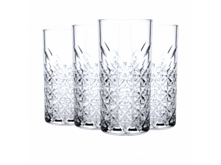 Набір 4 шт Таймлес склянка для напоїв 470мл (Р) 520055 - зображення 1