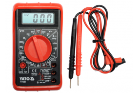 Мультиметр для вимірювання електричних параметрів YATO : цифровий YT-73080