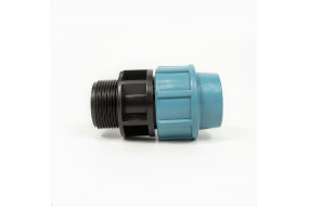 --- * Муфта ПЕ 25 Х 1" РЗ (пласт.різб)