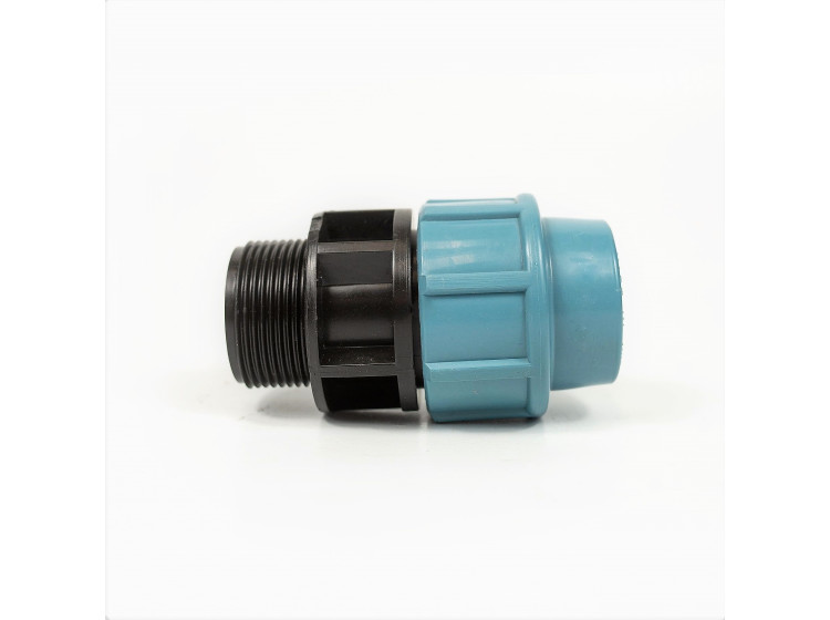 --- * Муфта ПЕ 25 Х 1" РЗ (пласт.різб) - зображення 1