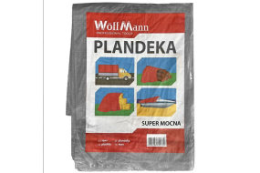 Тент будівельний 110г/м,  4х6м WoffMann  // 999946