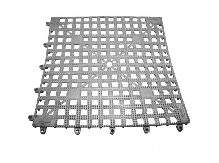 Барний килимок 33x33 см, колір срібний The Bars TPMS - зображення 1