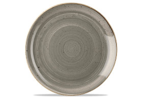 81SEV Тарілка кр. 21,7 см "Stonecast Peppercorn Grey (СК)