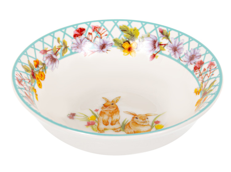 НАБІР САЛАТНИКІВ З 2Х ШТ "FUNNY BUNNY" 16Х5,5СМ 985-178 - зображення 3