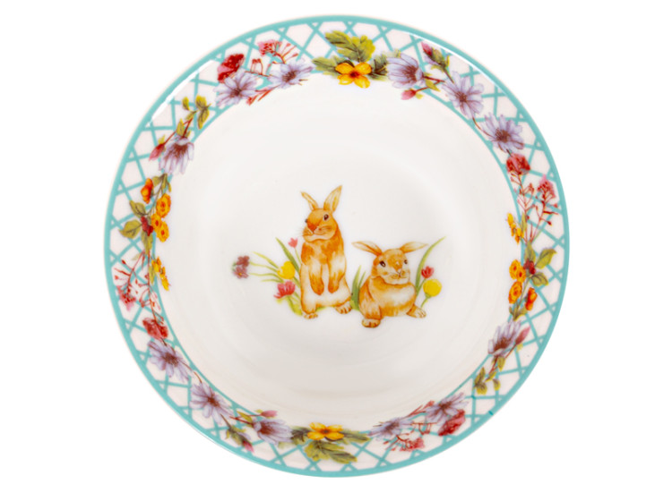 НАБІР САЛАТНИКІВ З 2Х ШТ "FUNNY BUNNY" 16Х5,5СМ 985-178 - зображення 4