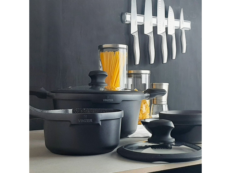 Каструля 3,7 л Kuro Induction Line 24 cm VINZER 50428 - зображення 6