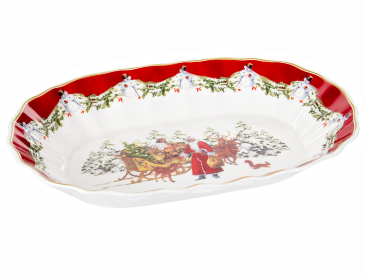 Блюдо "CHRISTMAS COLLECTION" 29*19*5,5см 986-134 - зображення 3